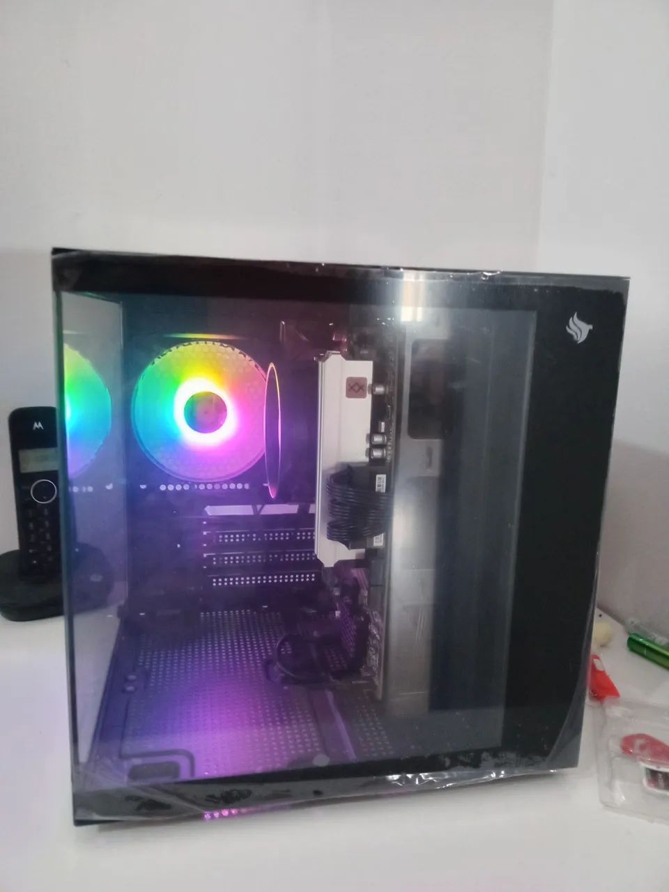 PC Gamer Ryzen 5 4600G 16GB DDR4 SSD NVMe 256GB RGB - Foto 3