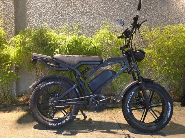 Bike elétrica V8 + acessórios