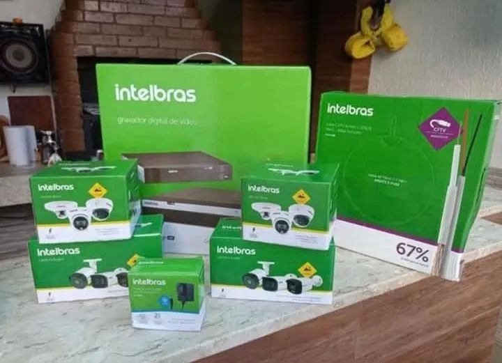 Kit 04 Câmeras Intelbras Completo!!! - Foto 3