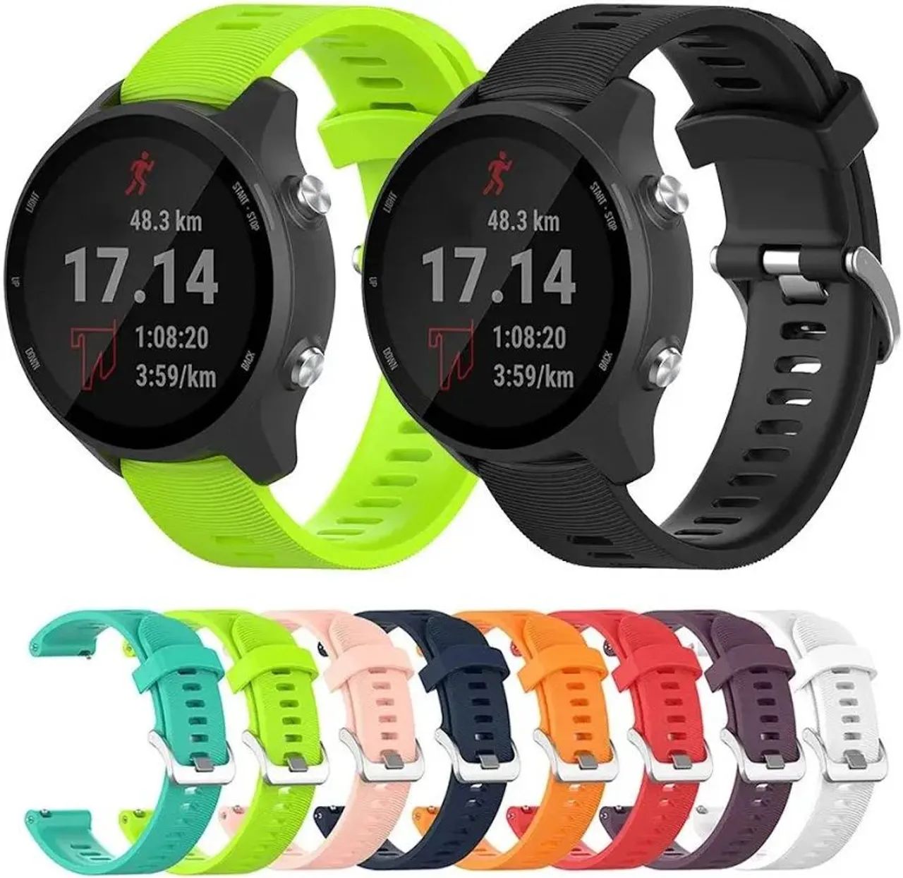 PULSEIRA SMARTWATCH GARMIN FORERUNNER 245 245MM - Foto 4