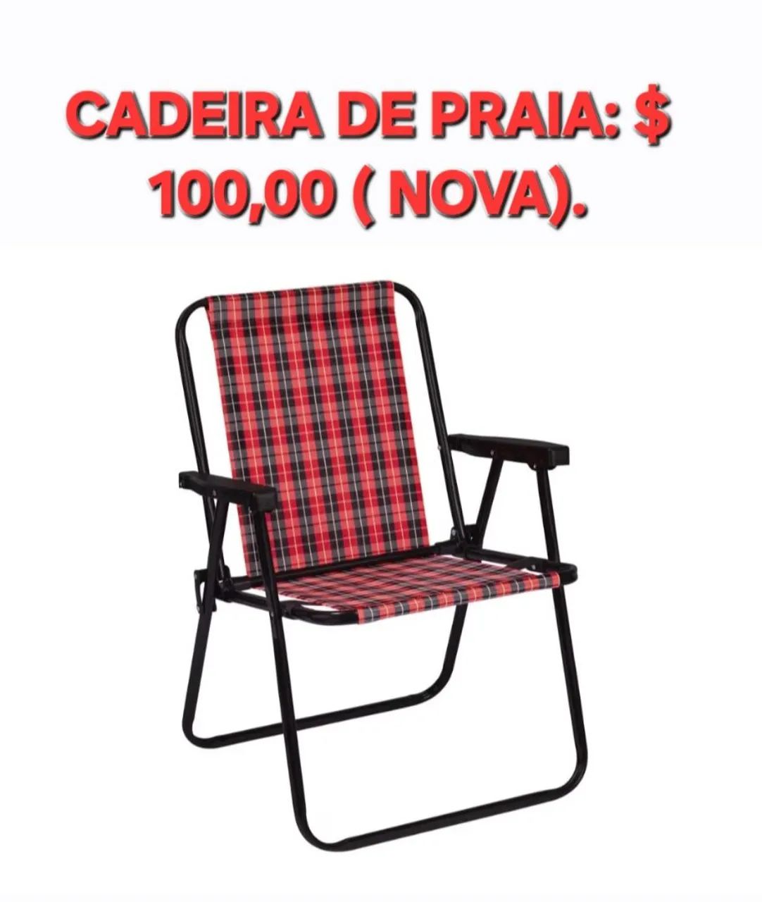 CADEIRA DE PRAIA 
