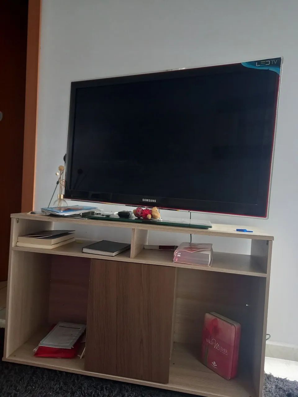 TV sansung+ rack
