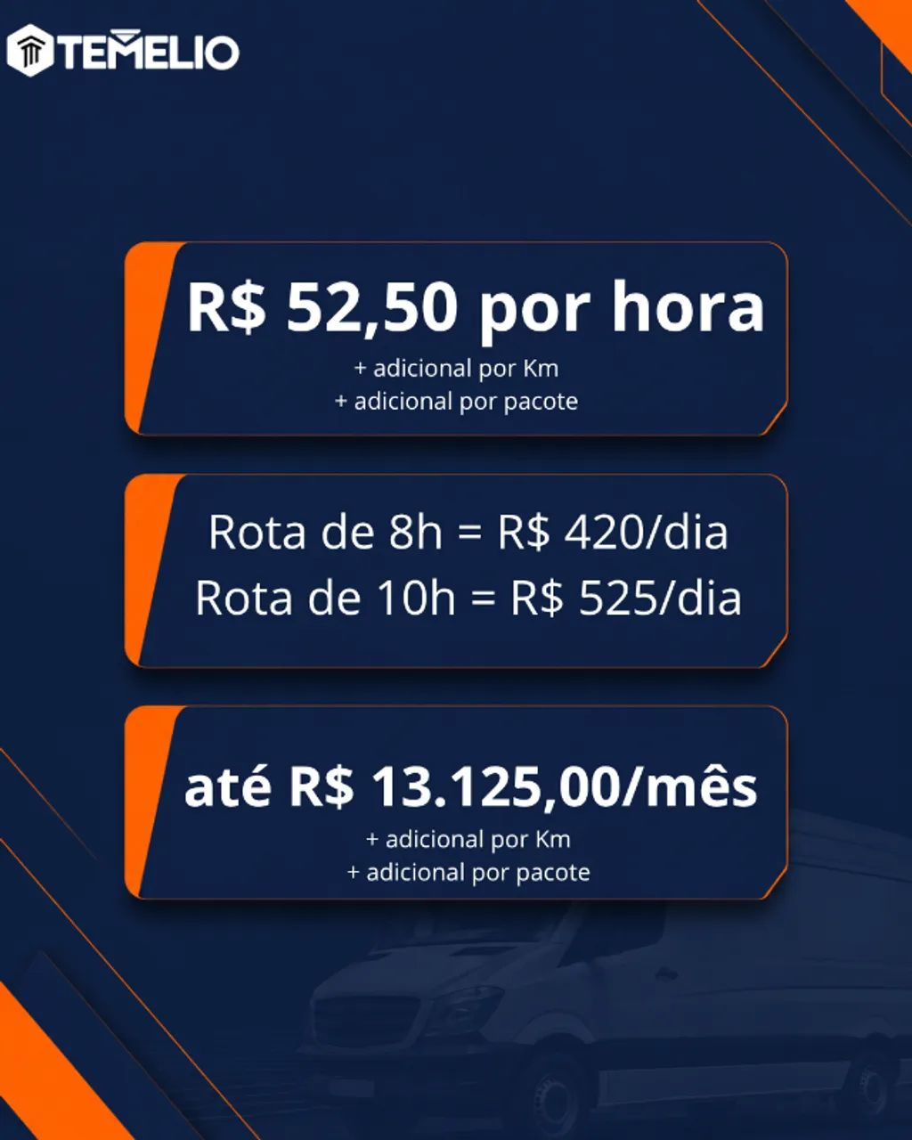 Motorista Van VUC para Entregas Agregado MEI Ganhos de até 13 mil por mês - Foto 2