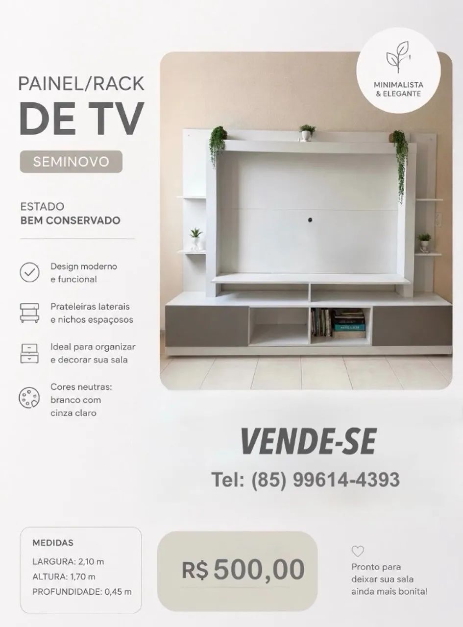 PINEL/RACK TV