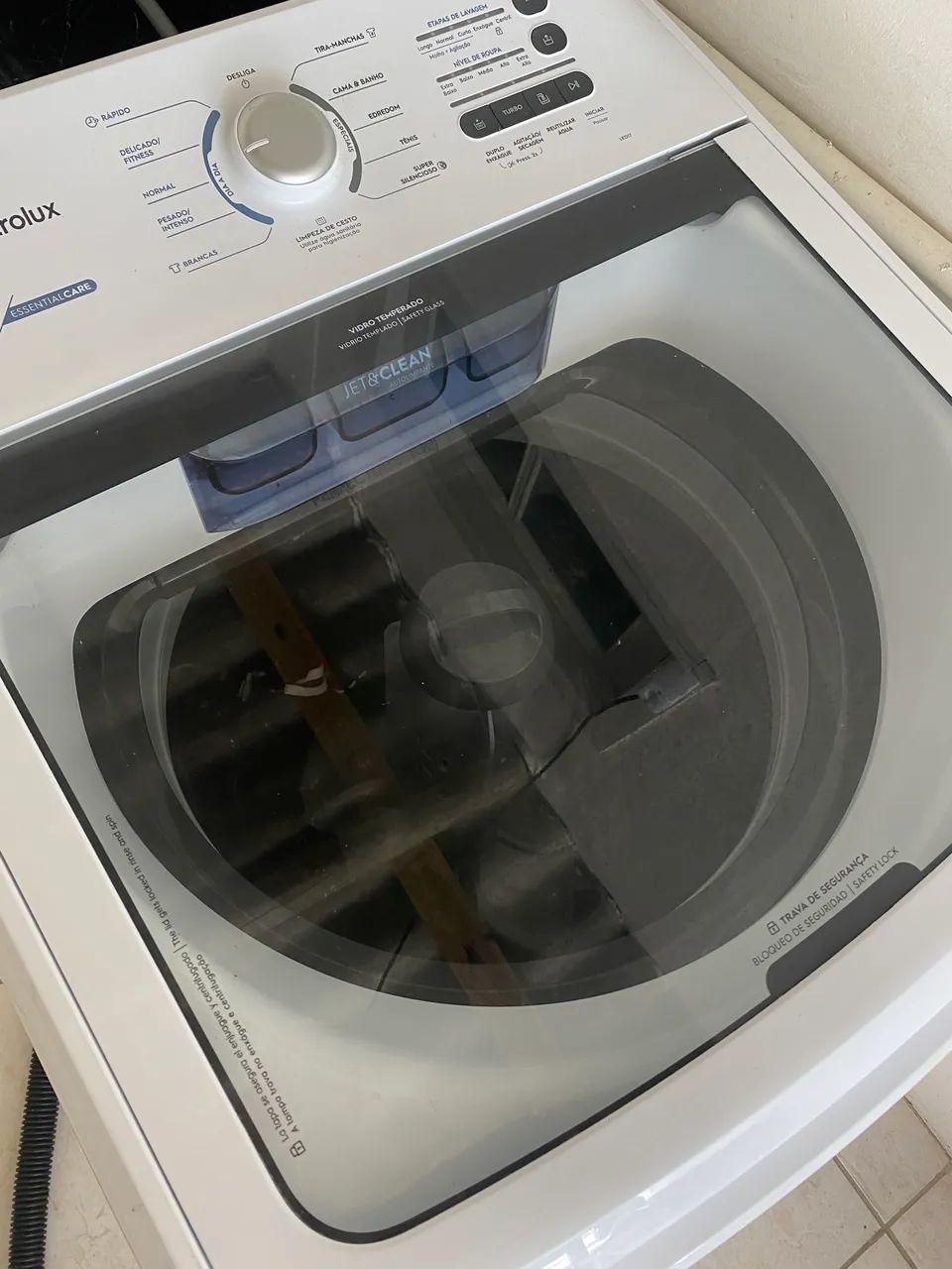 Máquina de lavar roupas 17kg Eletrolux