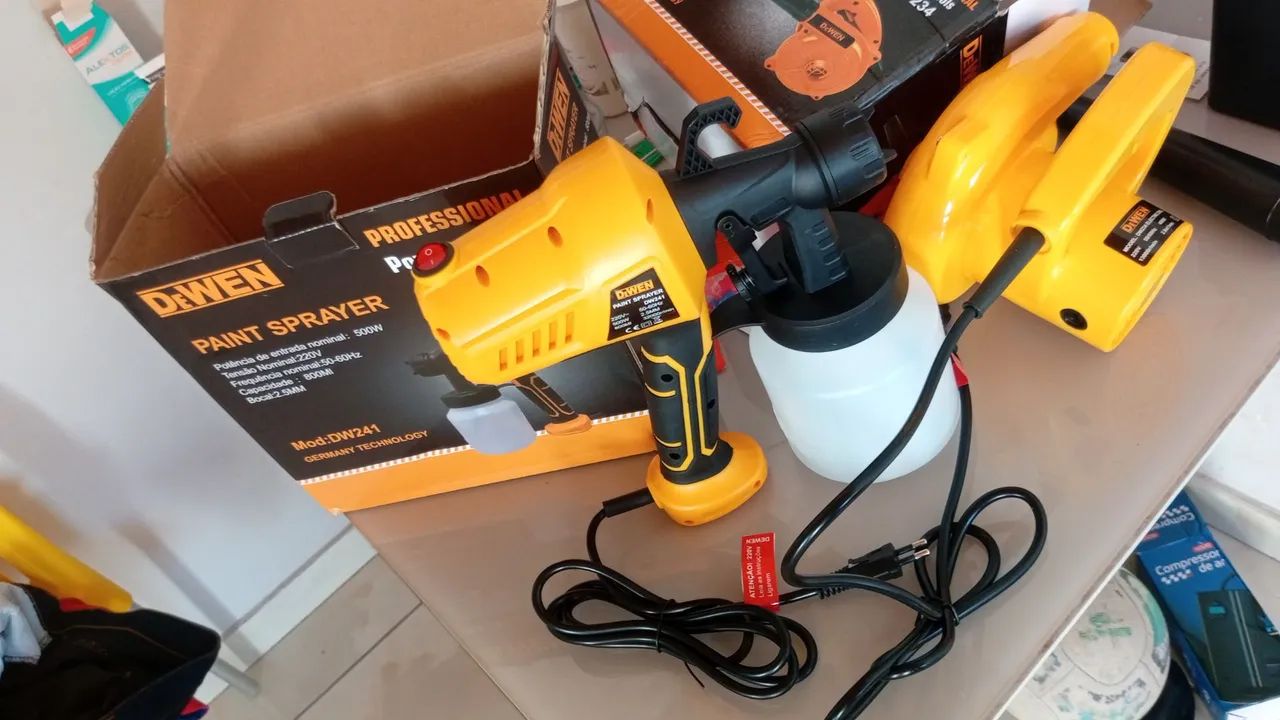 New Professional Bivolt Electric Spray Paint Gun