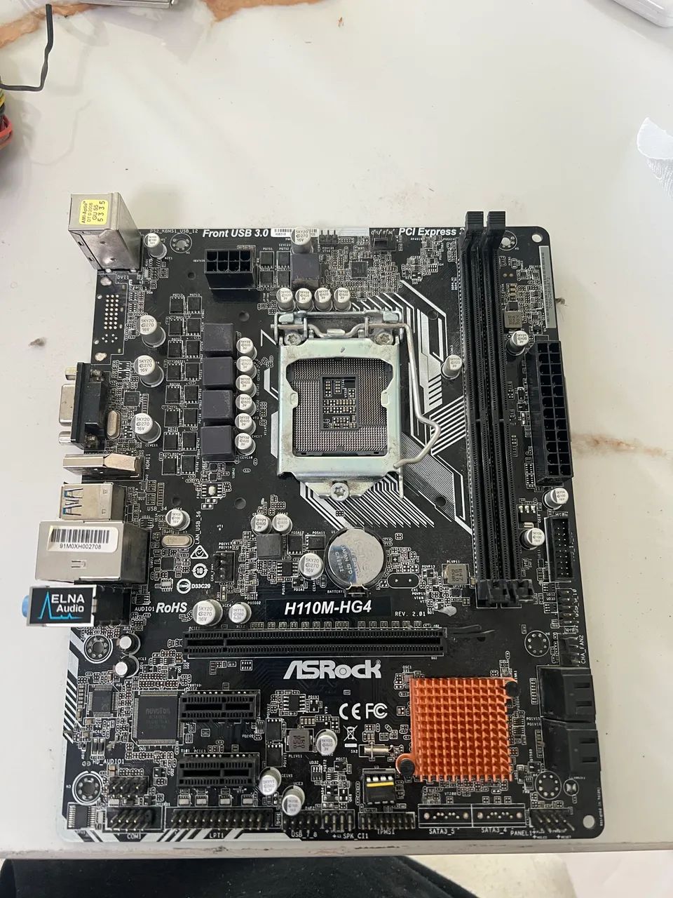 Kit placa mãe cooler e processador 
