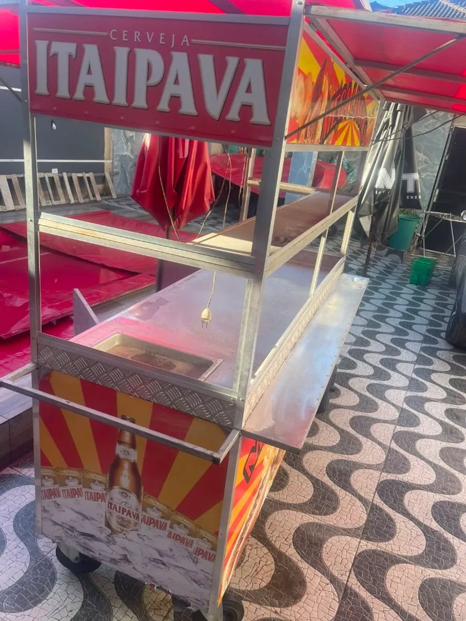 Carrocinha de cachorro quente 