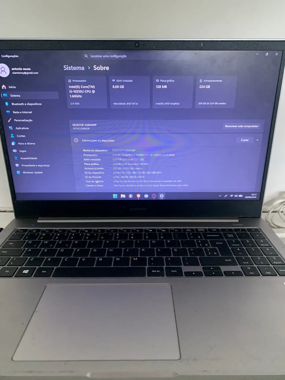 Notebook Samsung Book4  - Foto 2
