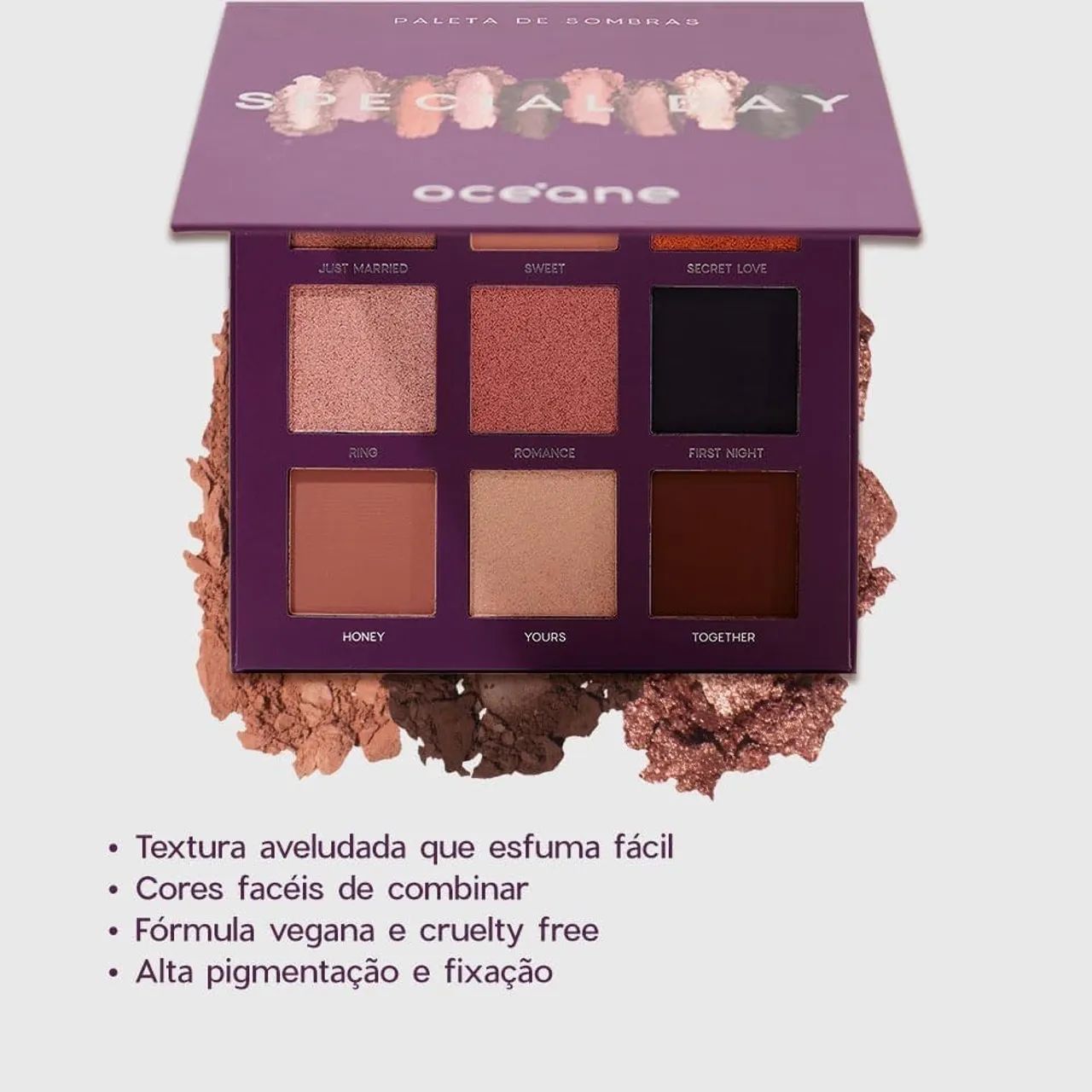 Paleta de sombras Oceane - Foto 2