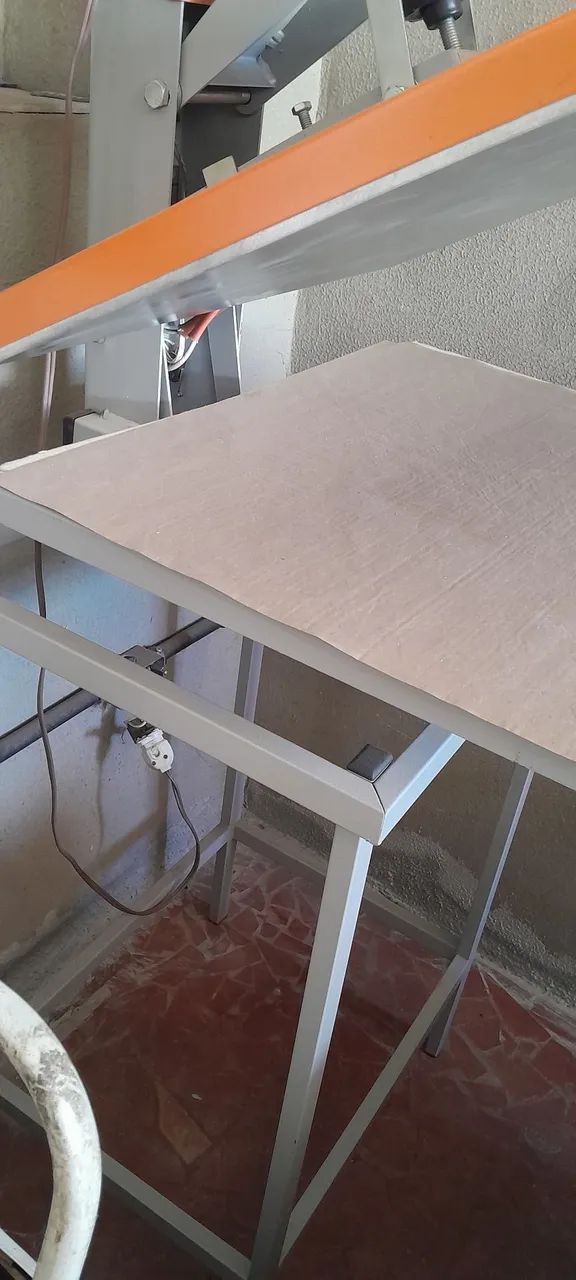 Prensa plana Extenso Maquinas completa com base - Foto 4
