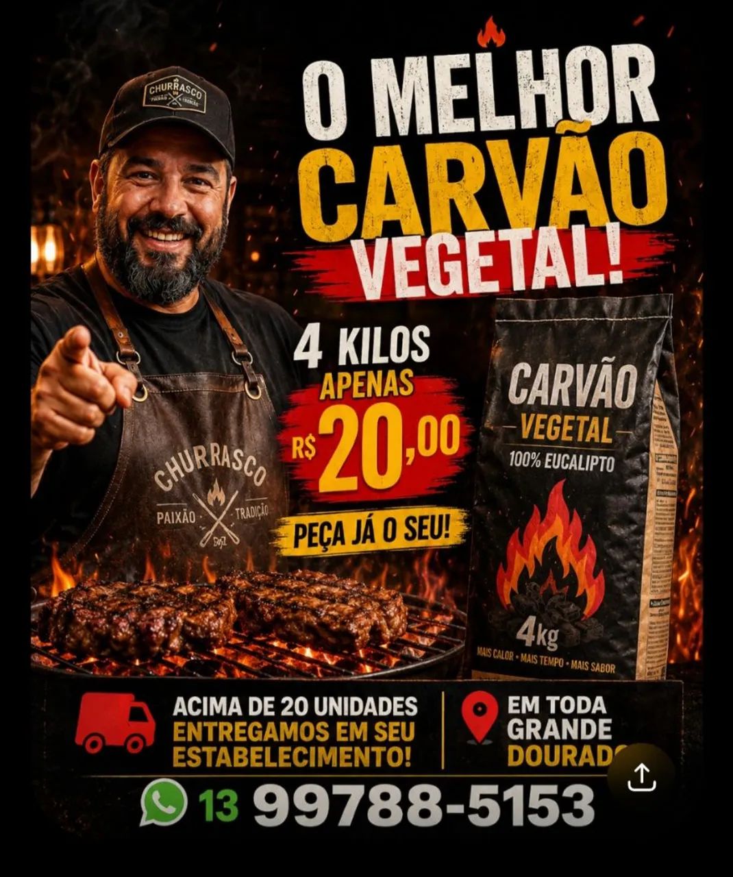 Maranata carvão  - Foto 3