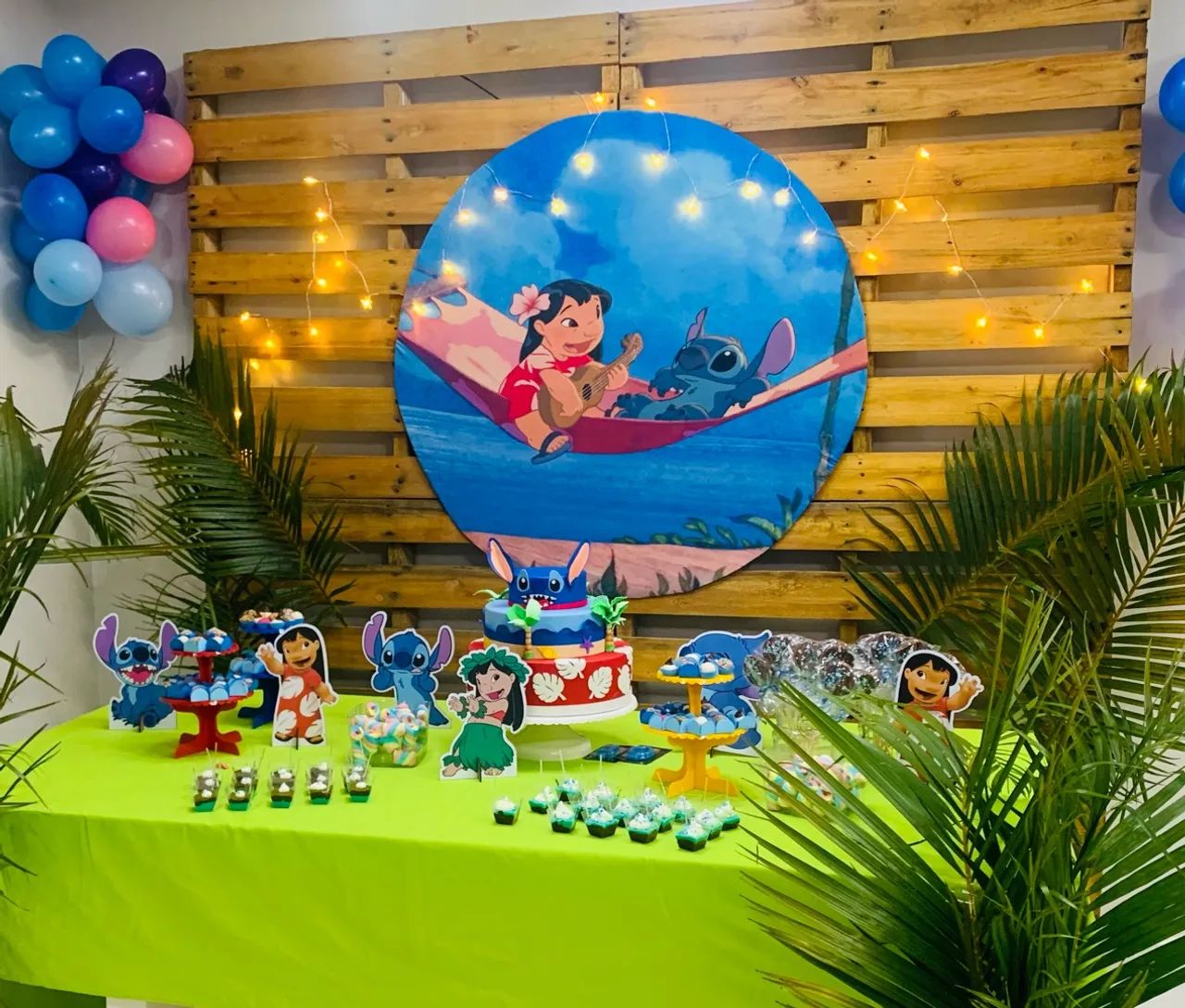 Kit decoração Lilo & Stitch