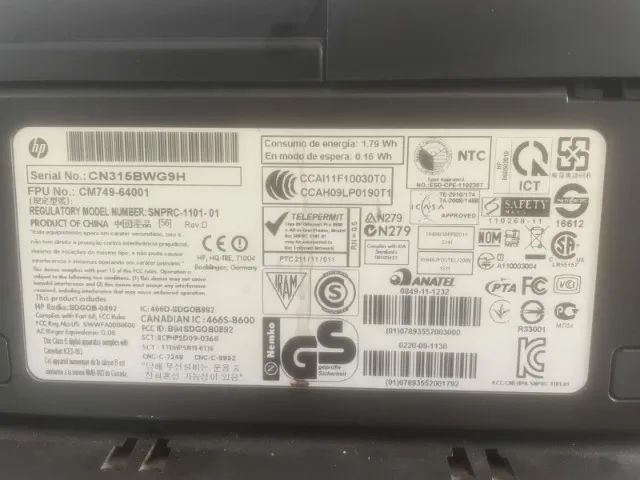 Impressora HP OfficeJet Pro 8600 - Multifuncional Wi-Fi - Foto 4