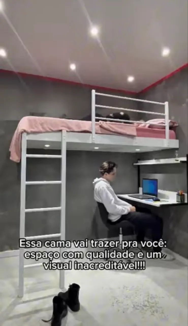 Cama suspensa Je office  - Foto 5