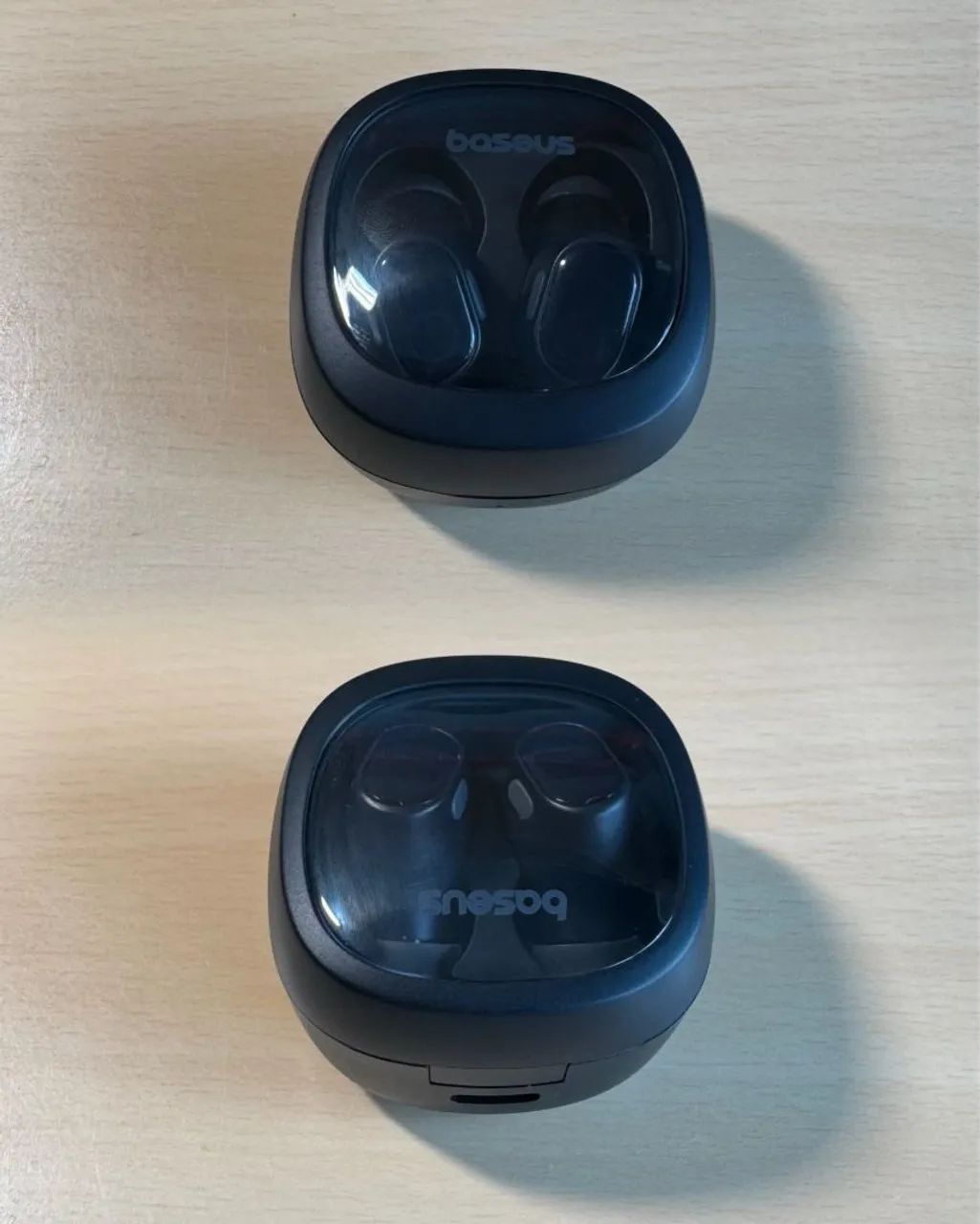 Fone Bluetooth Baseus Wm02 Preto Premium (Original e Lacrado) - Foto 5