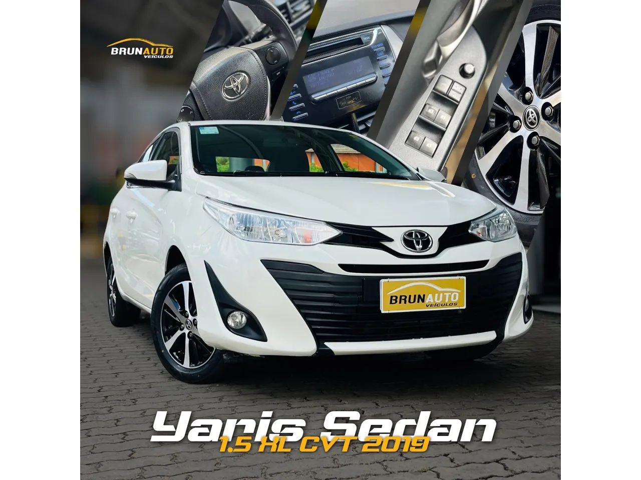 Toyota Yaris YARIS XL Sedan 1.5 Flex 16V 4p Mec. 2019