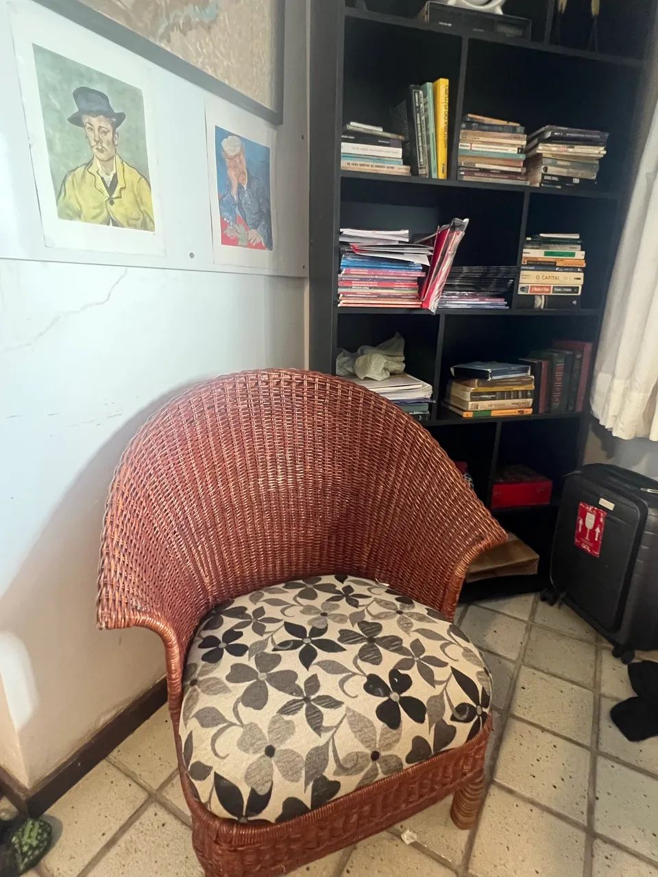 Poltrona Leitura Estilo Papasan- Vime Original  - Foto 5