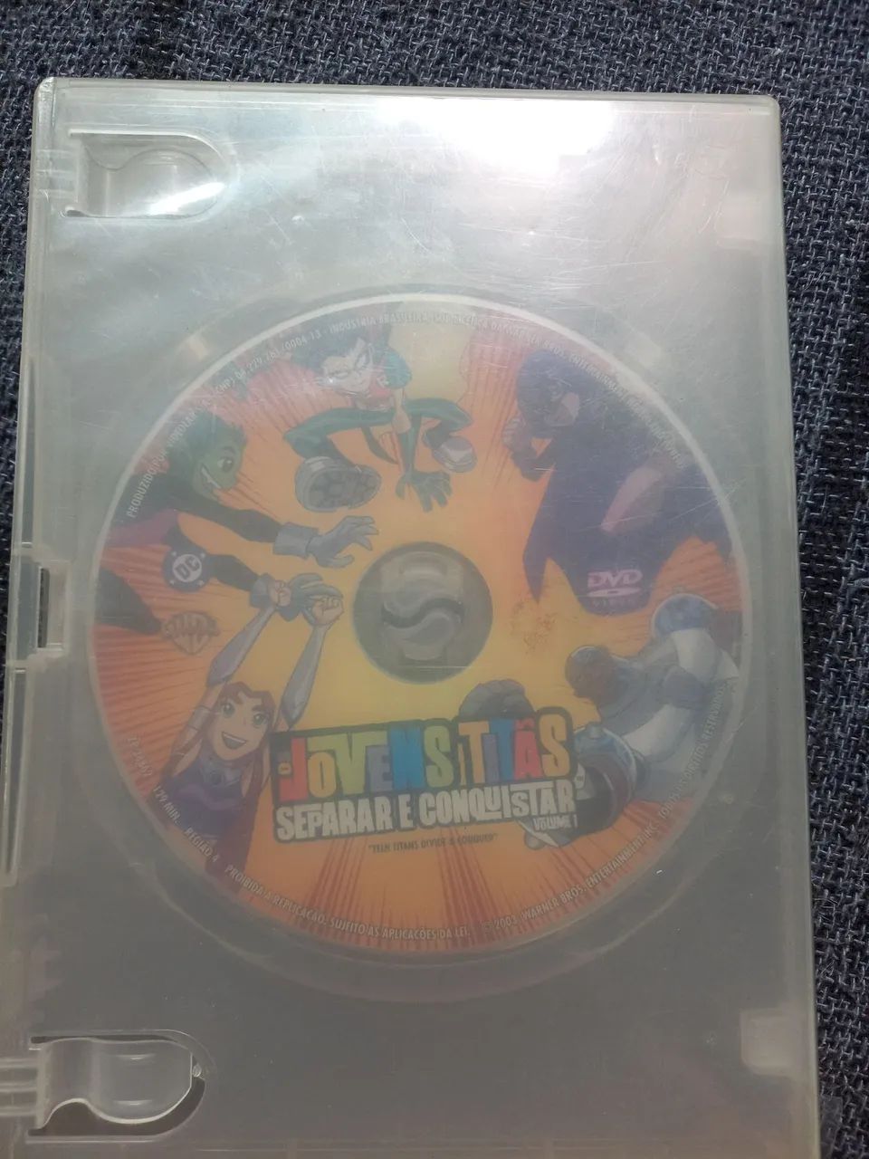 DVD: JOVENS TITÃS SEPARAR E CONQUISTAR(ORIGINAL) - Foto 2