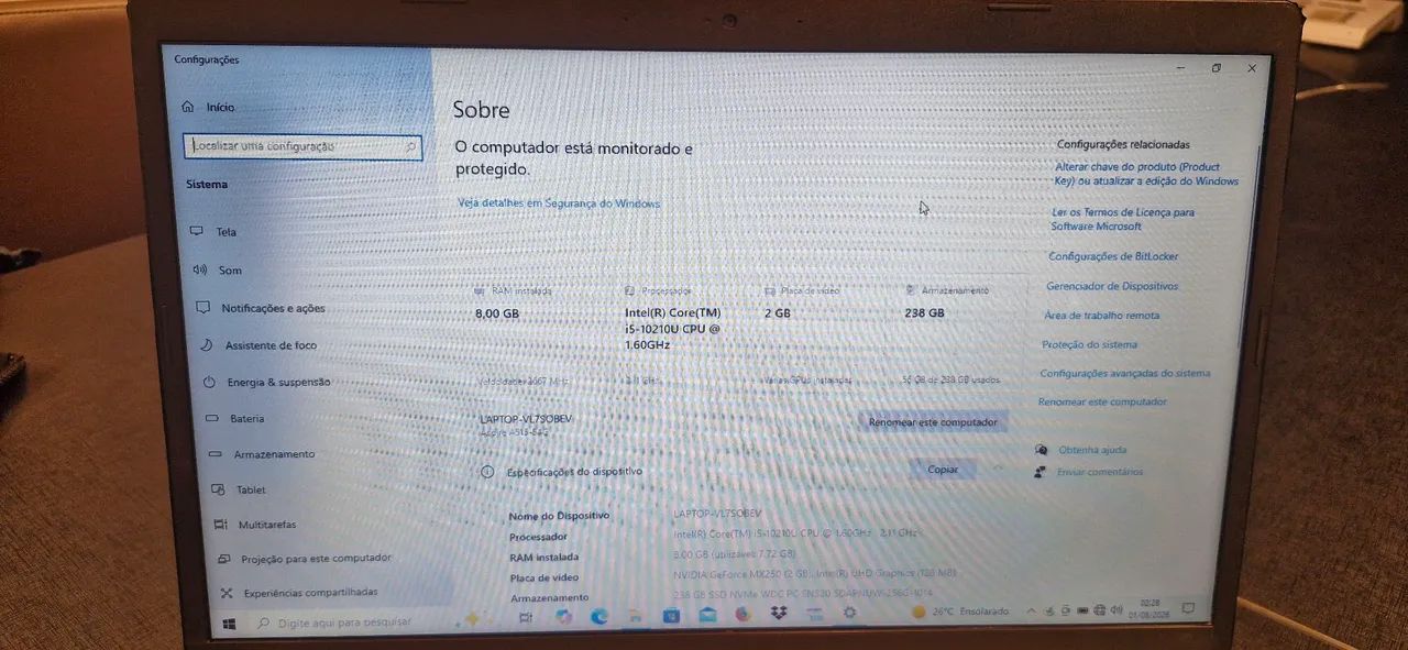 Acer Aspire 5 A515-54G - Foto 2