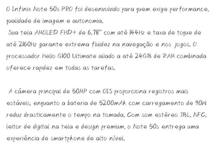 Vendo infinix note 50 Pro. 256gb, 16 Ram.  - Foto 2