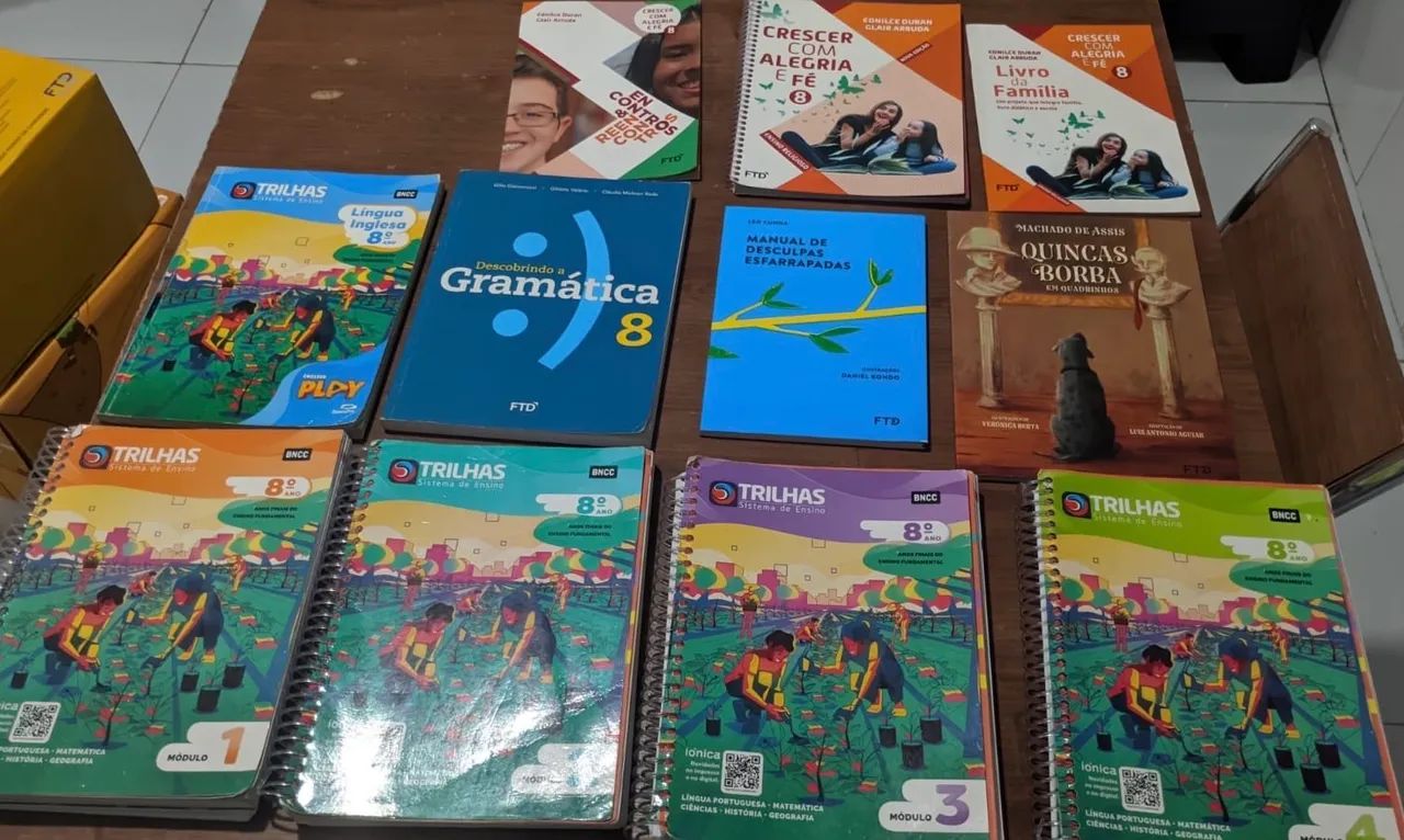 Kit trilhas livros FTD 8º ano  - Foto 2