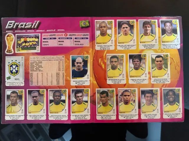 Álbum Completo da Copa de 2002 - Foto 2