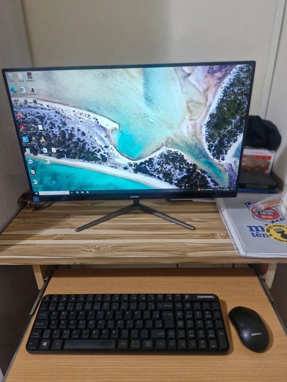 Computador All In One Compaq 4gb de ram - Foto 2
