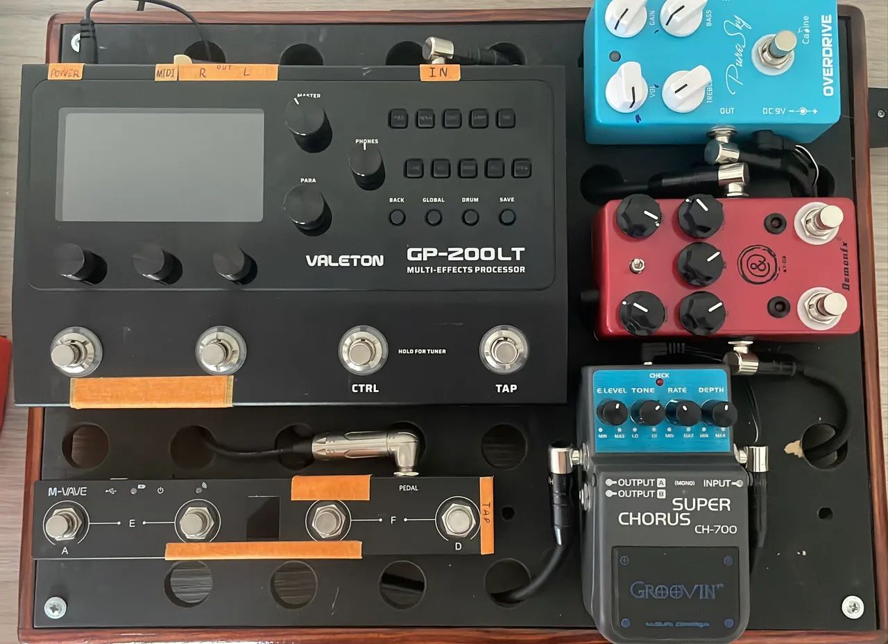 Pedalboard Guitarra