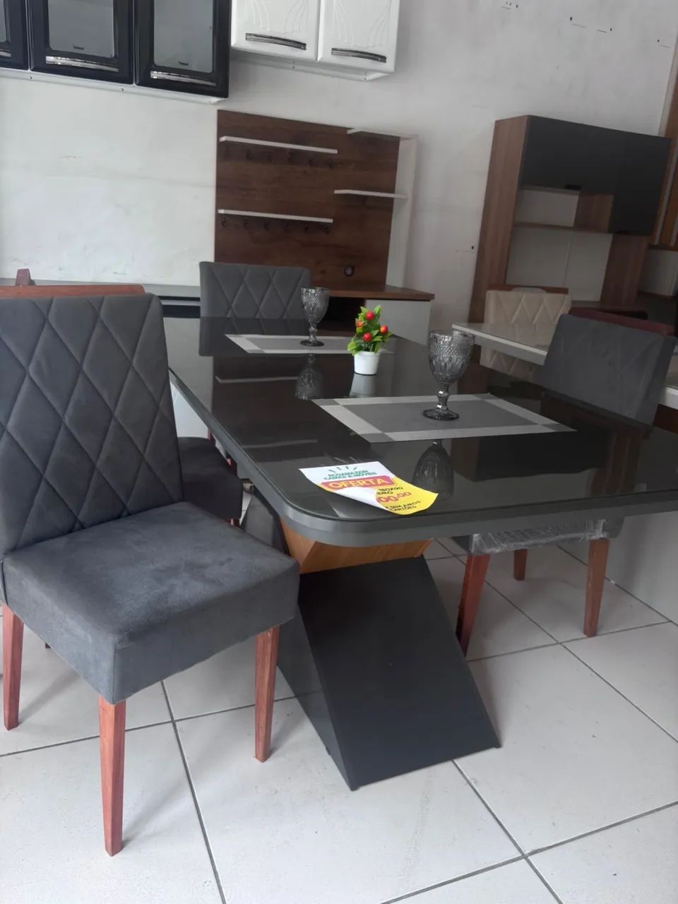 Mesa de 6 lugares 