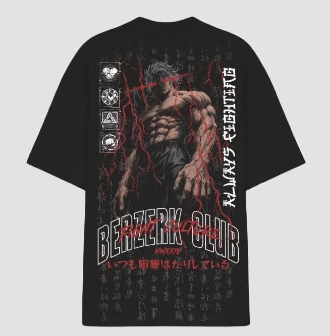 Camisa Oversized Berzek Unstoppable