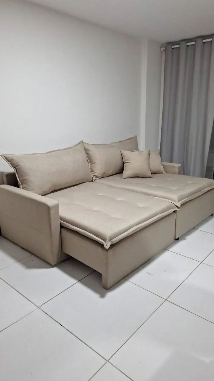 SOFÁ RETRÁTIL, escolha tamanho e Cor! OFERTA IMPERDÍVEL! - Foto 2