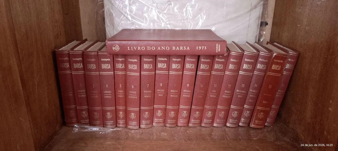Enciclopédia Barsa 1973 completa 