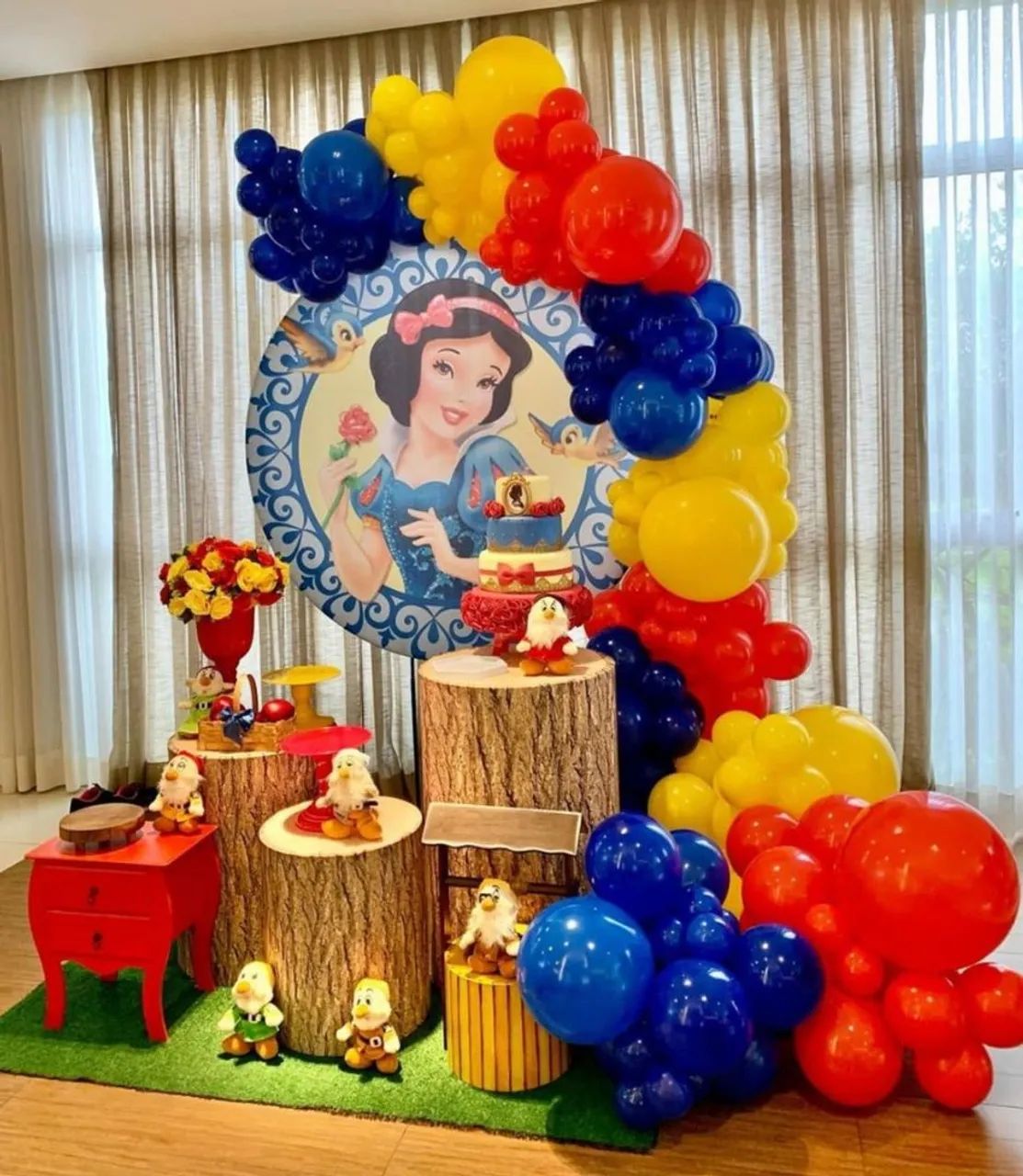 Decoraçao de  aniversário  Pegue e monte  - Foto 4