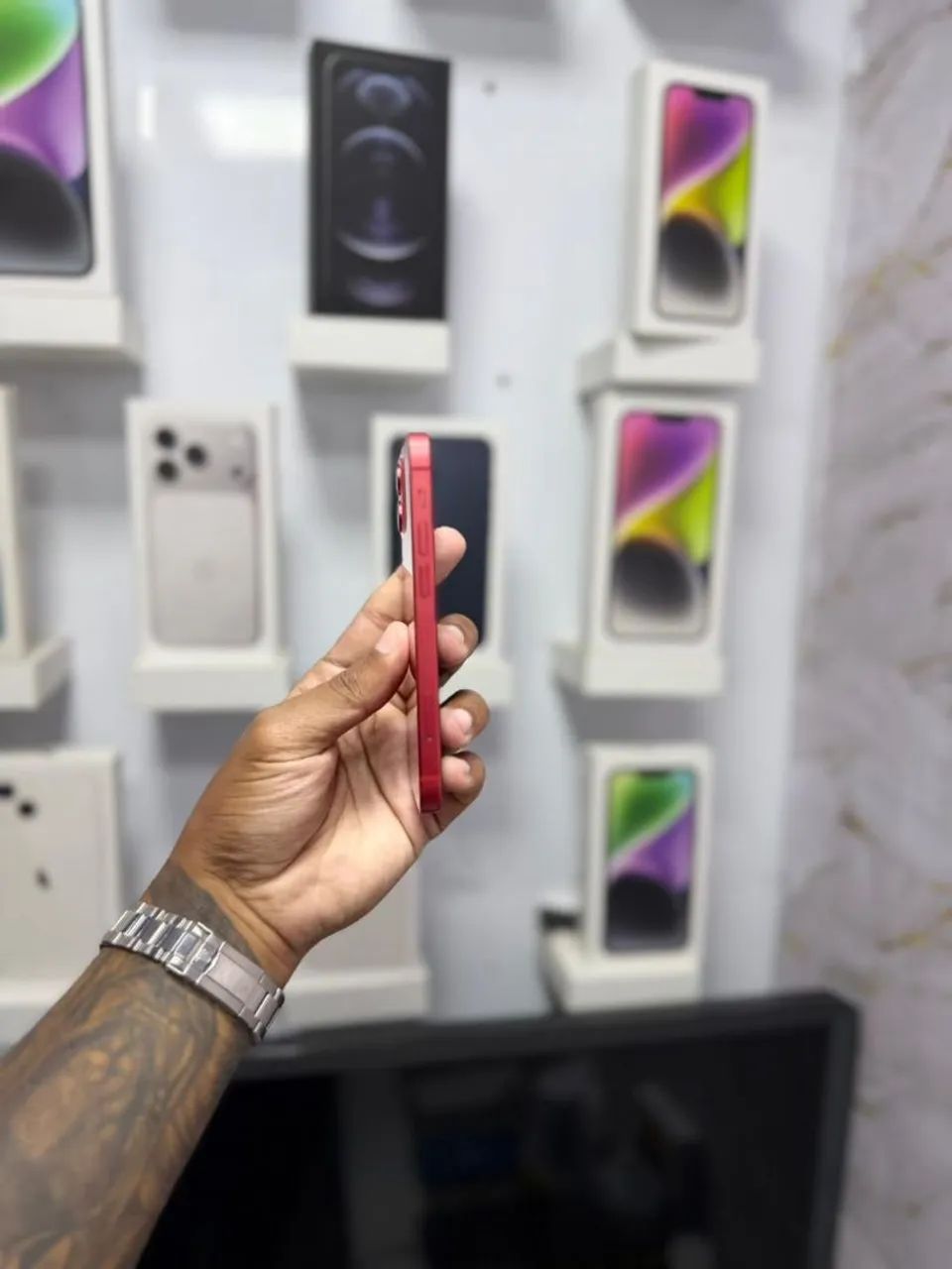 IPHONE 12 MINI 128GB<br>SEM FACE ID<br>R$ 1.199,00 - Foto 3