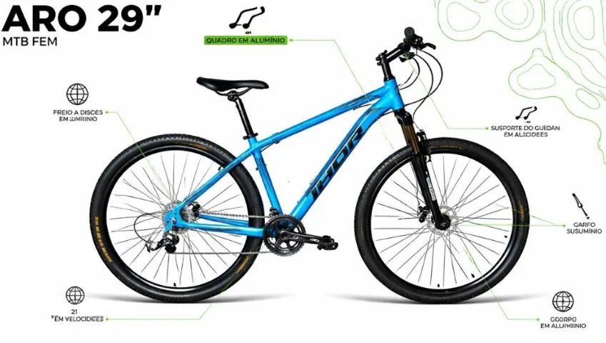 Bicicleta Aro 29 MTB - Foto 2
