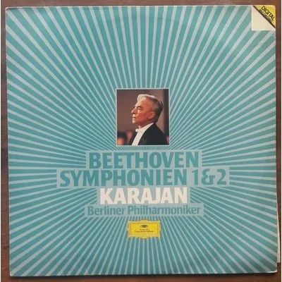 Lp Vinil Beethoven Sinfonias 1 E 2 Karajan Berlim