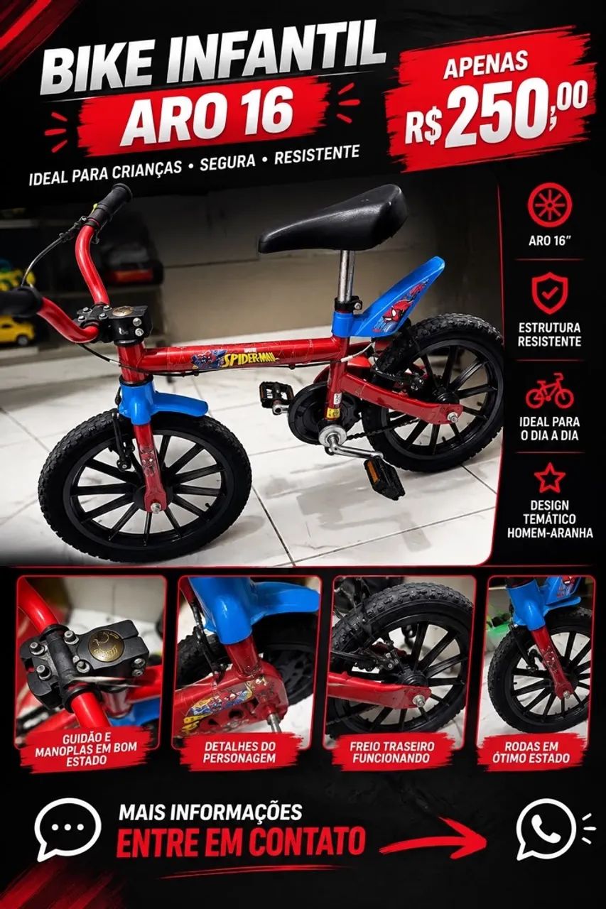 Vendo bicicleta infantil 