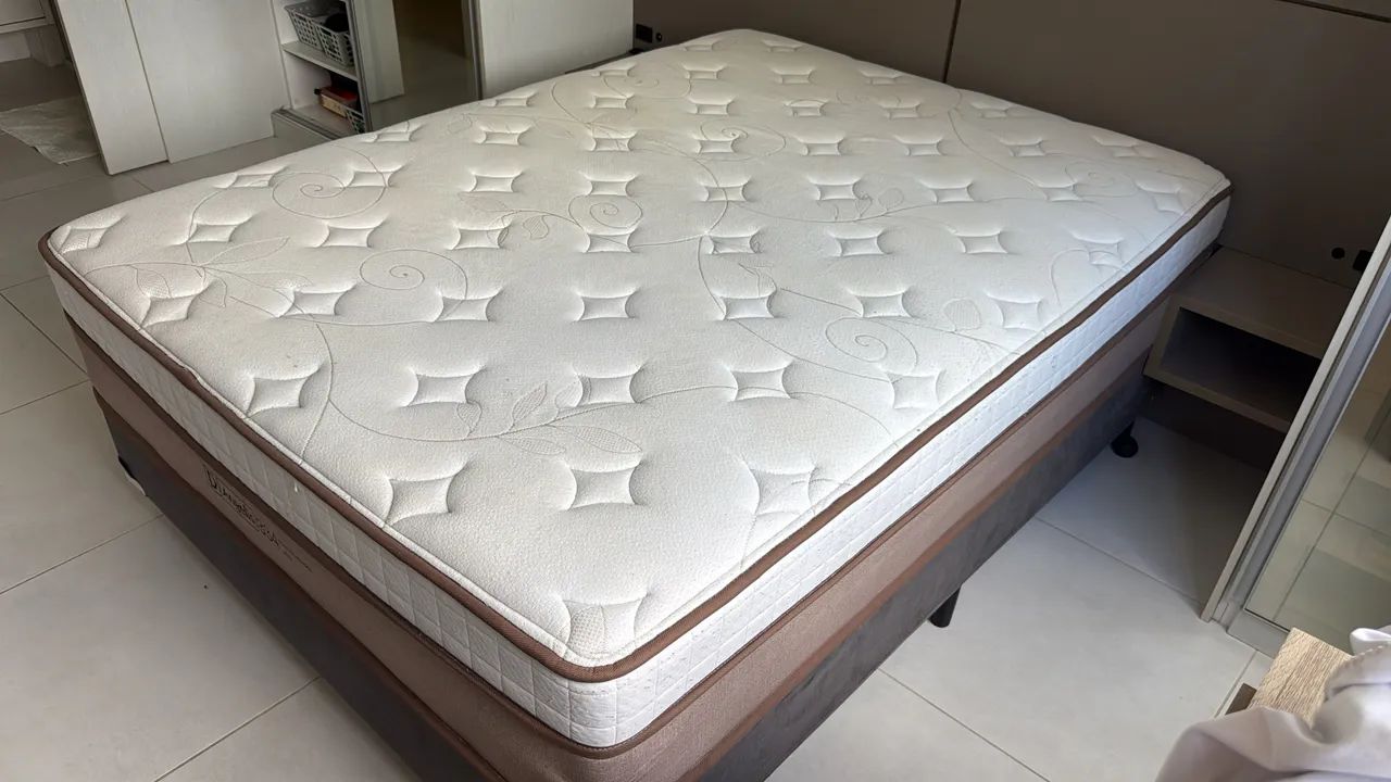 Cama Box Casal Angelis 334 Mola Ensacada Perfeita - Foto 3