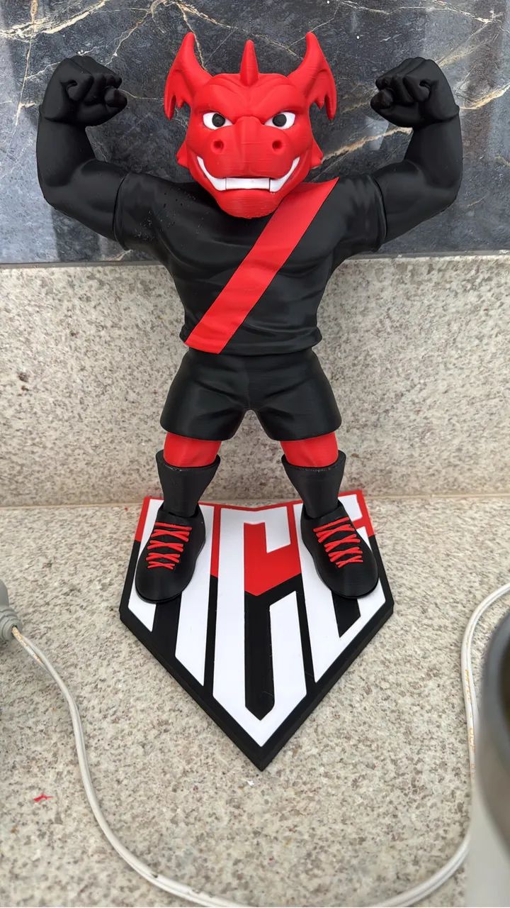 Mascote dragolino 30cm 
