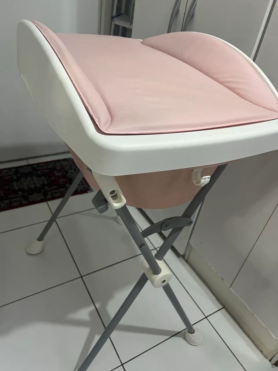 Banheira Burigotto Millenia+ com suporte e trocador - Foto 4