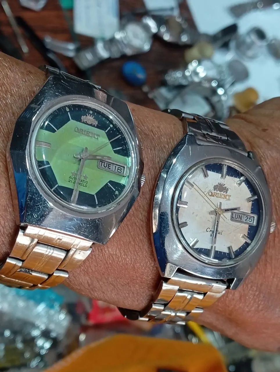 2 relógios Orient automático  - Foto 4