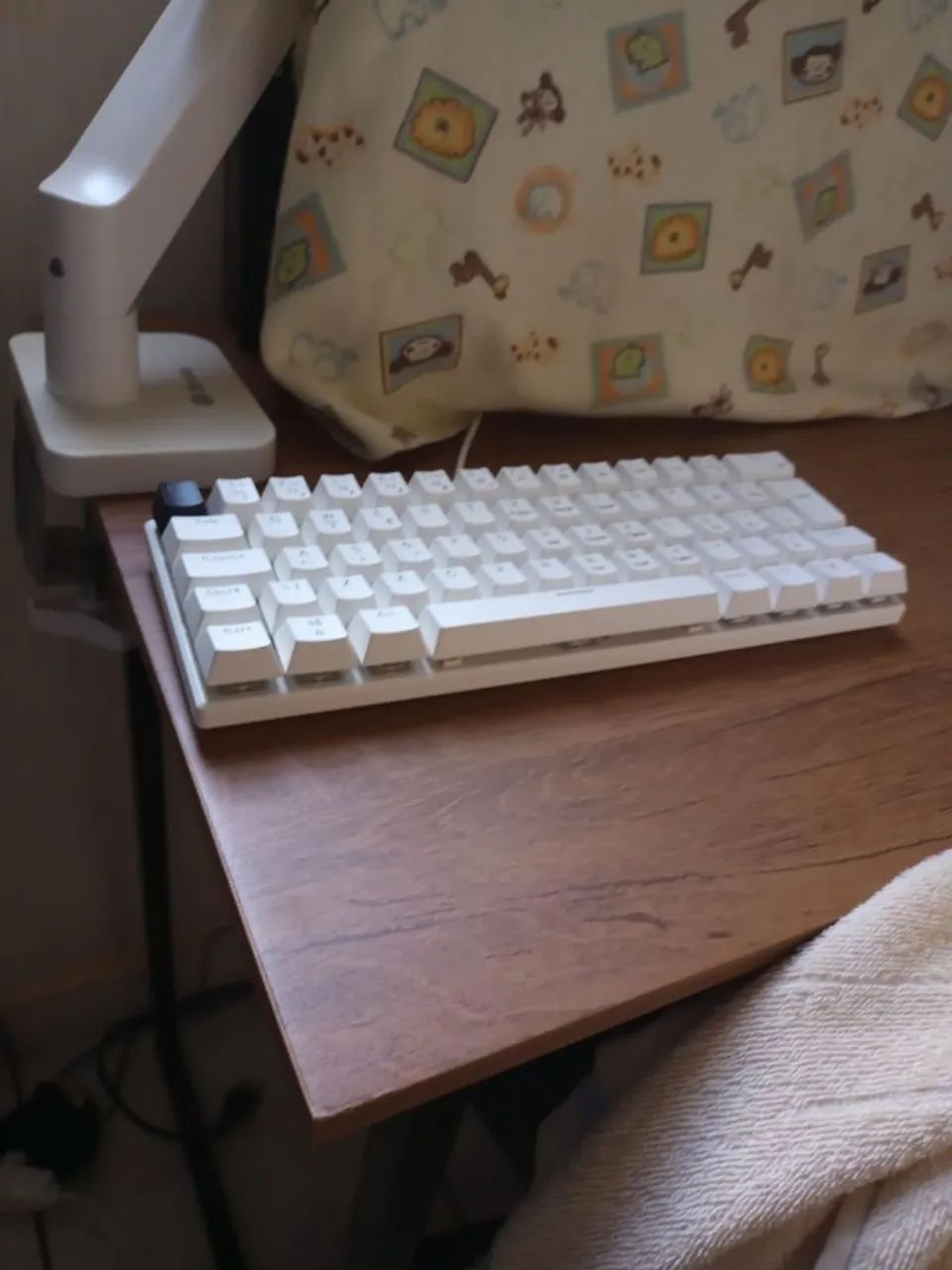 Teclado 60% branco - Foto 5