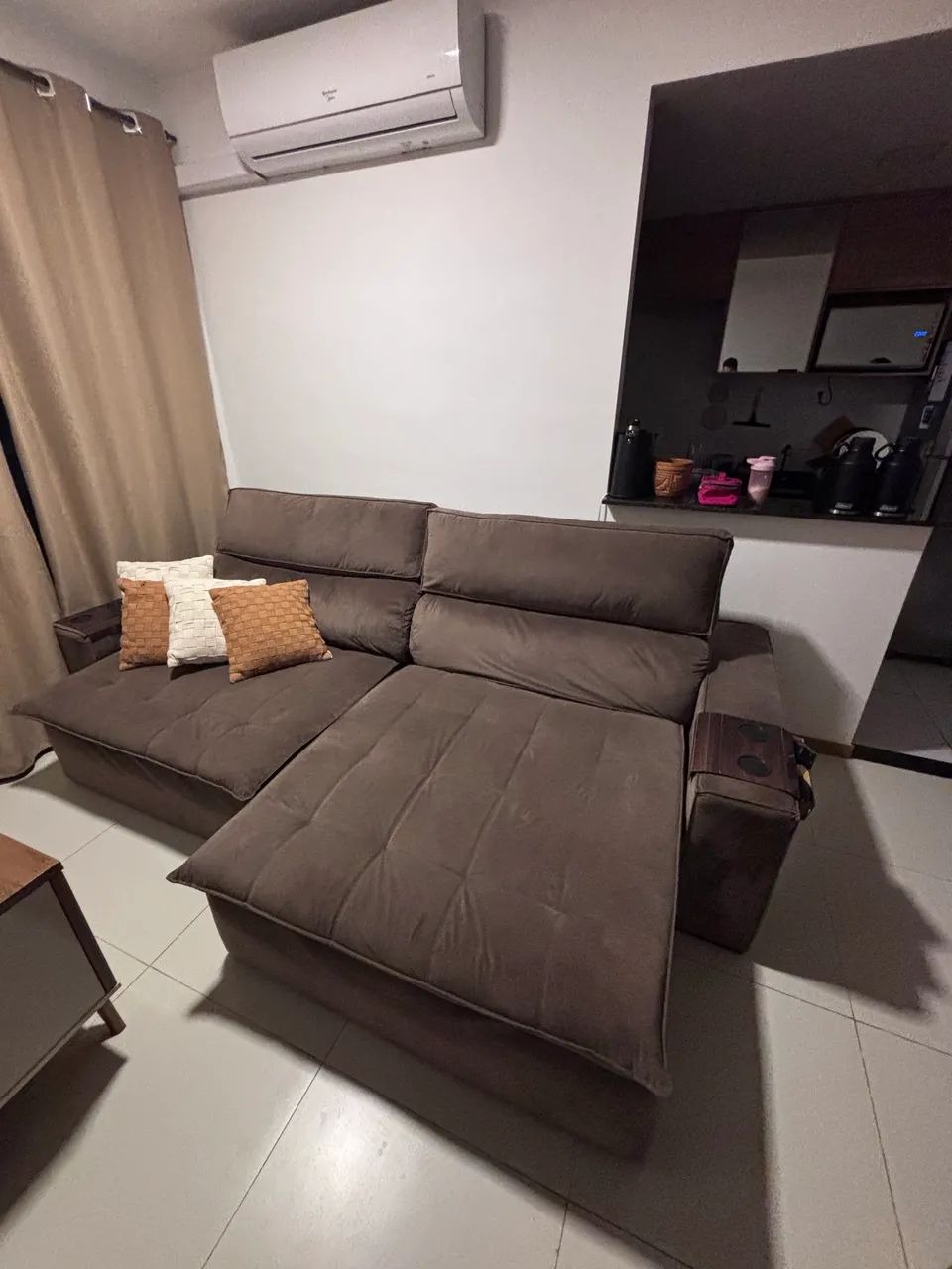 Sofá retrátil e reclinável  - Foto 3