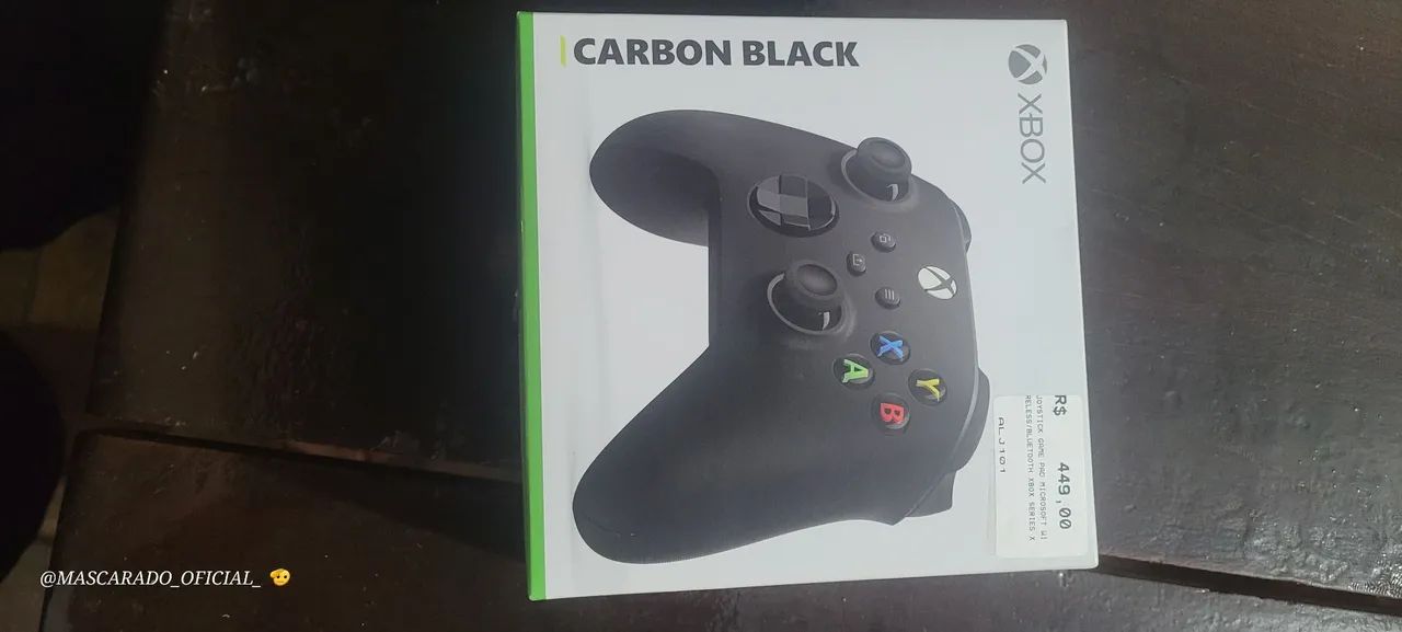 Controle xbox novo na caixa 