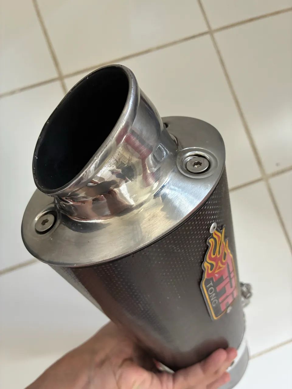 Escapamento CBX Twister - Peças para motos - Campo Comprido