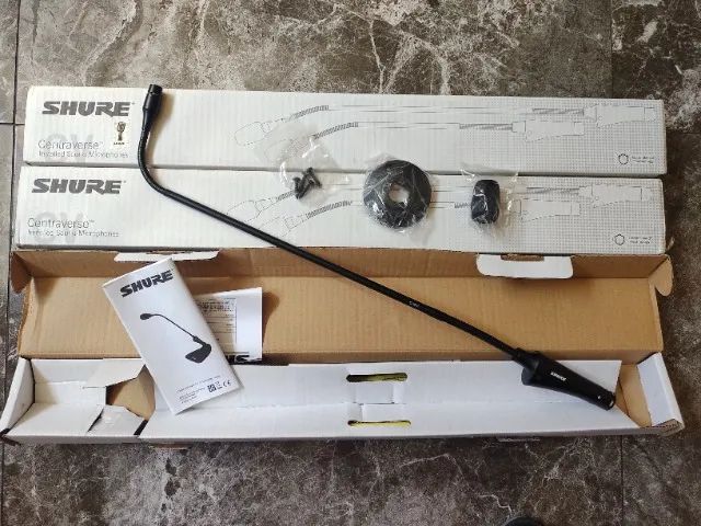 Microfone Shure Gooseneck 18" CVG18-B/C