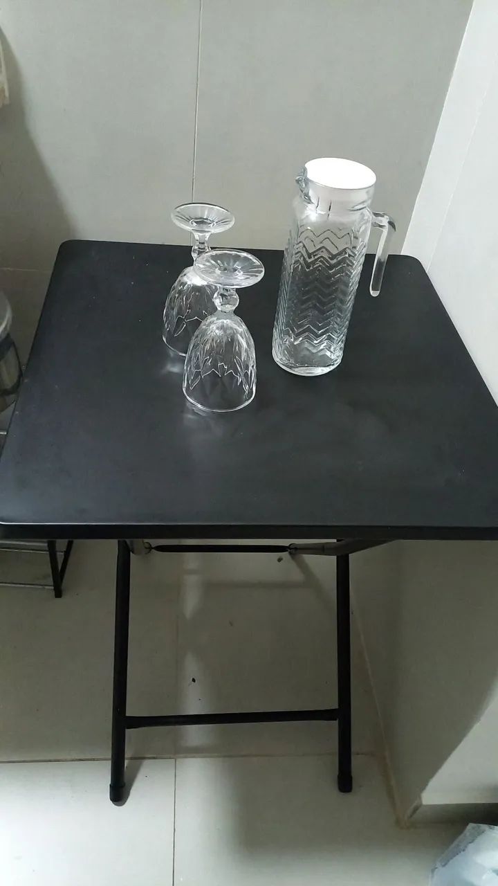Mesa de aço , preta linda ! - Foto 2