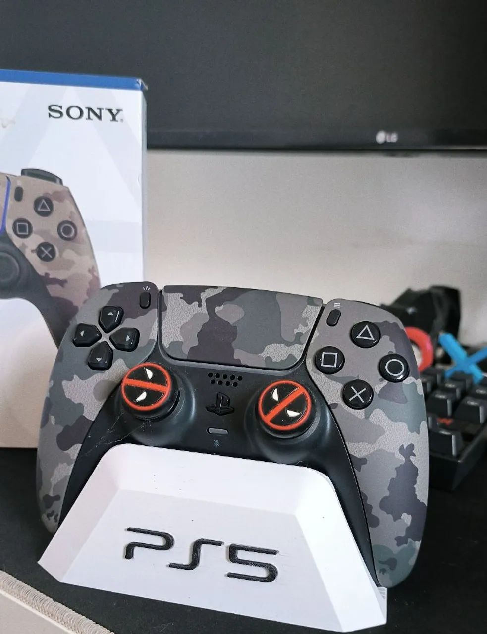 Controle PS5 camuflado original - Foto 5