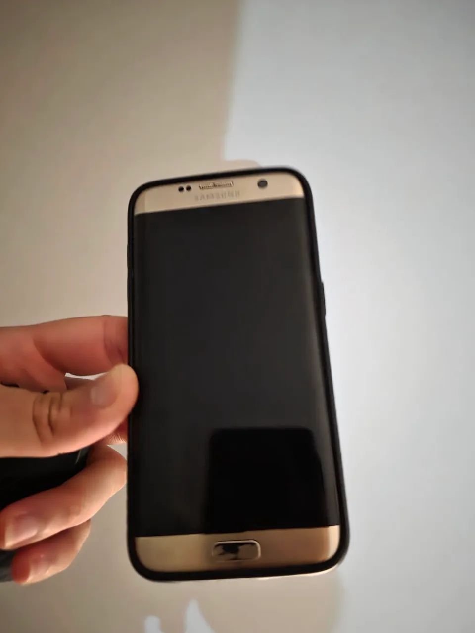 Samsung S7 Edge dourado - Foto 4